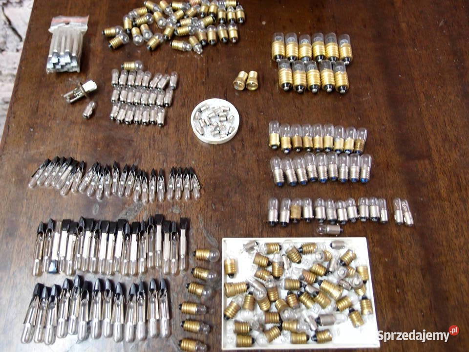 żarówki miniaturowe 26V E5 rurkowe SV6 Ba15s 24V łódzkie Łódź sprzedam