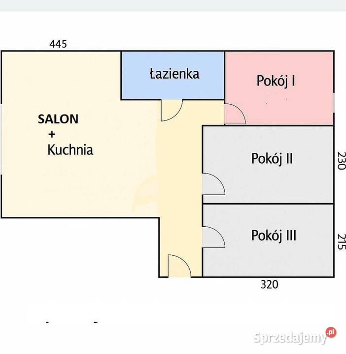 Mieszkanie 3 pokojowe 545 m2 PARTER Włodawa 54.5m2 sprzedam
