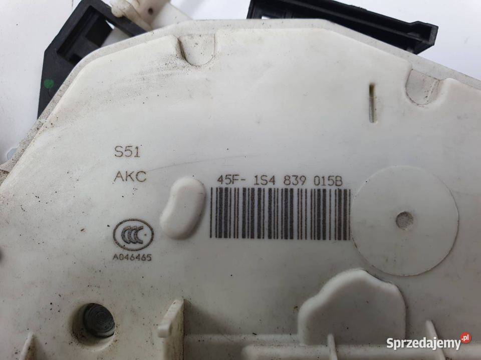 ZAMEK DRZWI LT SKODA FABIA III 1S4839015B osobowe Lipno sprzedam