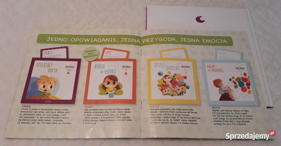 Otulający Kocyk Świat Emocji Strach Hachette śląskie Czeladź