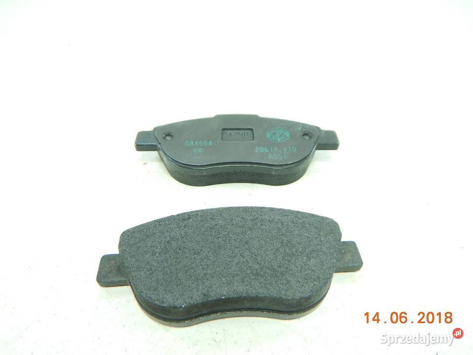 KLOCKI HAMULCOWE PRZÓD FIAT 500 ABARTH PUNTO