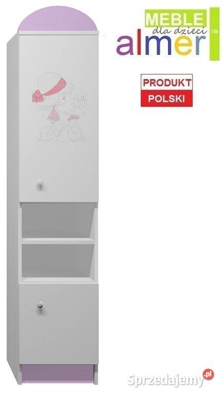 PRETTY GIRL 22 N3 regał dziecięcy 40x40 w190 śląskie