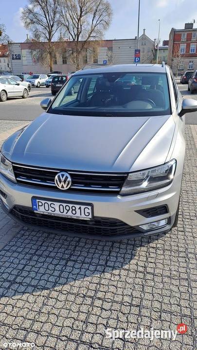 VW TIGUAN 14 BENZYNA 2016 r podgrzewane fotele Ostrów Wielkopolski