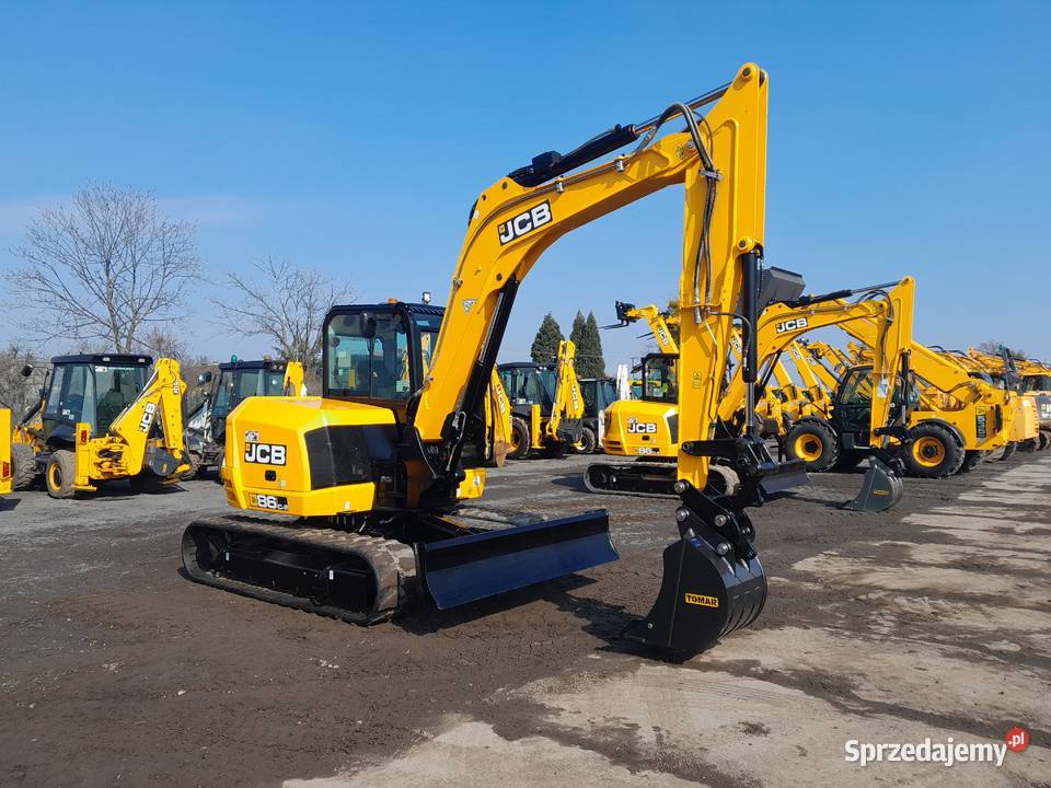 JCB 86C2 2021R KOPARKA GĄSIENICOWA8 TON KUBOTA Krotoszyn