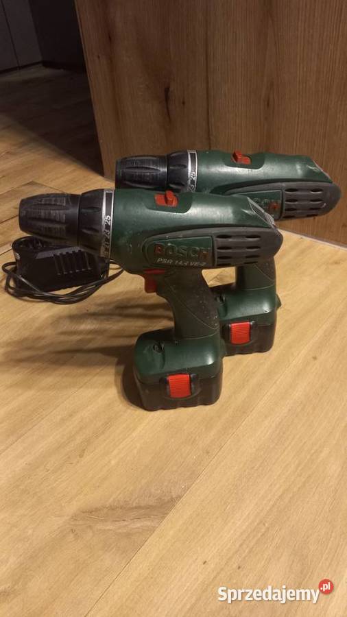 Wkrętarki 2x Bosch PSR 144V VE2 2 aku 3Ah Warszawa sprzedam