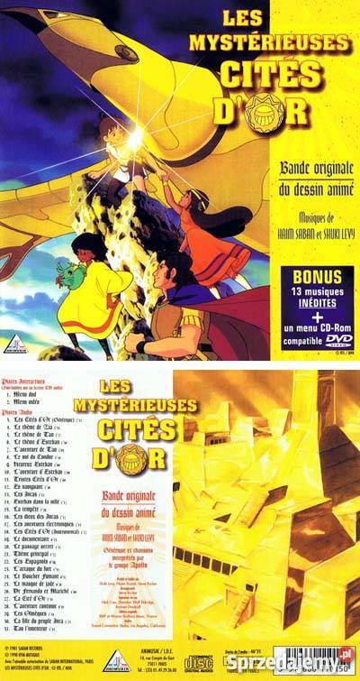 Tajemnicze Złote Miasta 1982 kultowe anime Dęblin