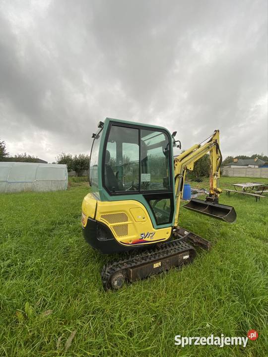 Minikoparka Yanmar Sv17 Ex 4 Łyzki Skarpówka Koparki Szydłowiec