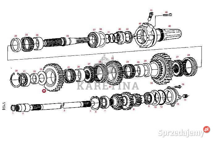 Fendt Farmer 307 308 309 310 311 312 koło zębate Jastrzębniki sprzedam