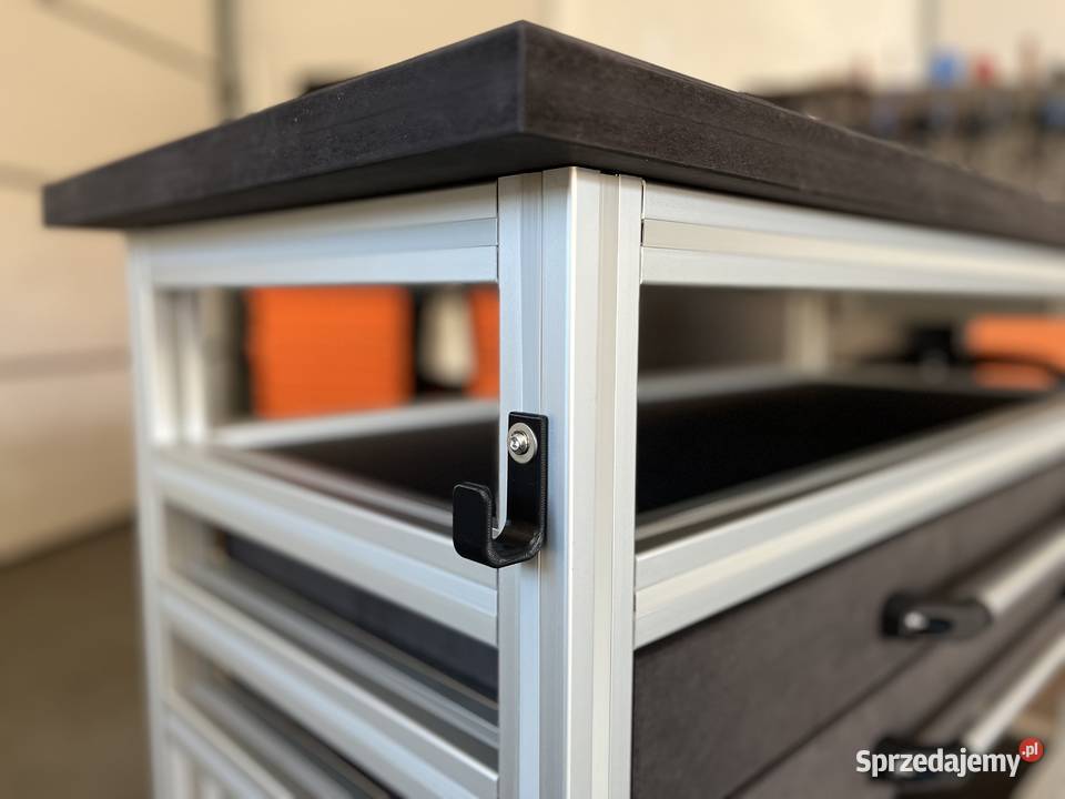 Wózek Stół aluminiowy pod niewielkie maszyny Niedomice