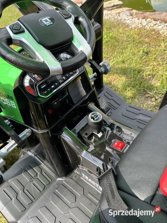 MEGA Traktor na akumulator dzieci Z Przyczepą 3 lata+ Łopuszno sprzedam