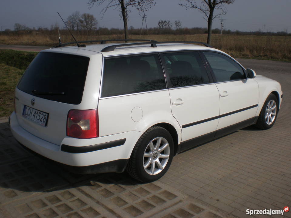 vw passat 19tdi 4motion bialymodnyzadbany 2004 Sawin