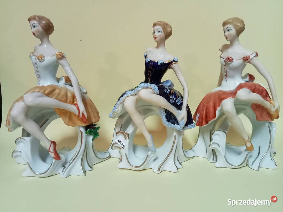 Roceram porcelana figurka Olga do kolekcji ok 25 wielkopolskie Środa Wielkopolska