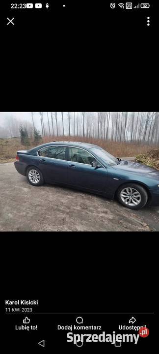 Sprzedamzamienię BMW E65 Koło