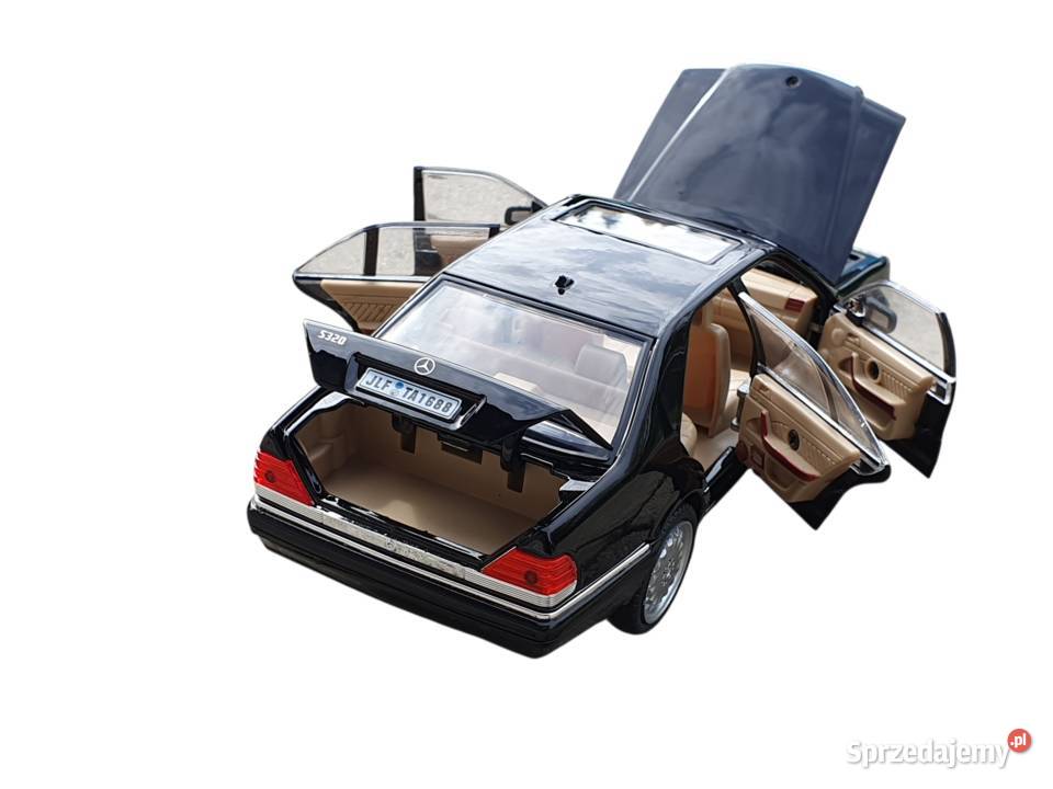 Model samochodu MercedesBenz W140 320 SEL 124 Cieszyn