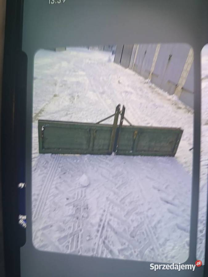 Pług do śniegu do ciągnika podnośnik tur lemiesz Pozostałe Wołoskowola