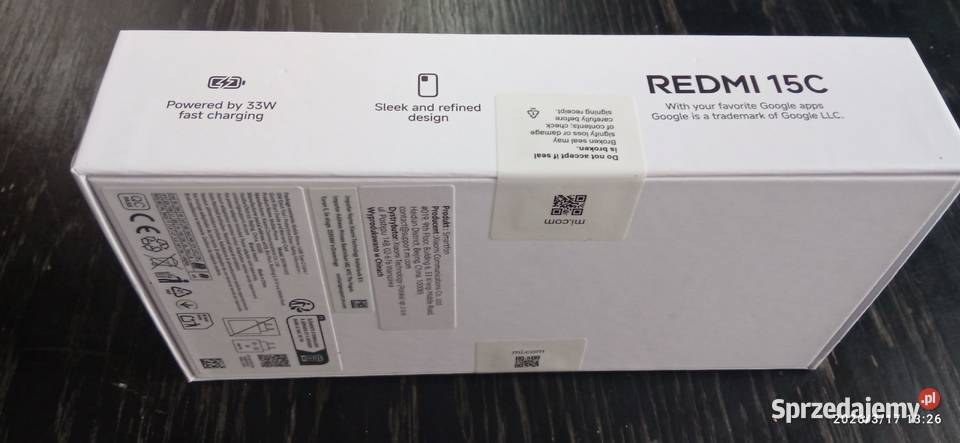REDMI 15C Poznań sprzedam