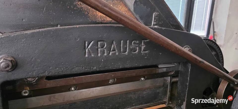 Maszyny introligatorskie Prasa introligatorska małopolskie Nowy Sącz