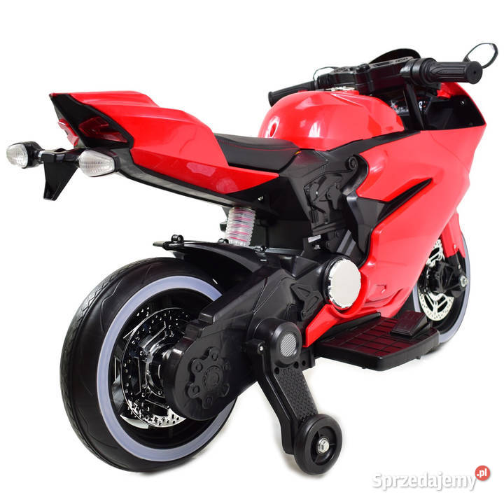 Autko motorek WIELKI MOTOR ŚCIGACZ na akumulator