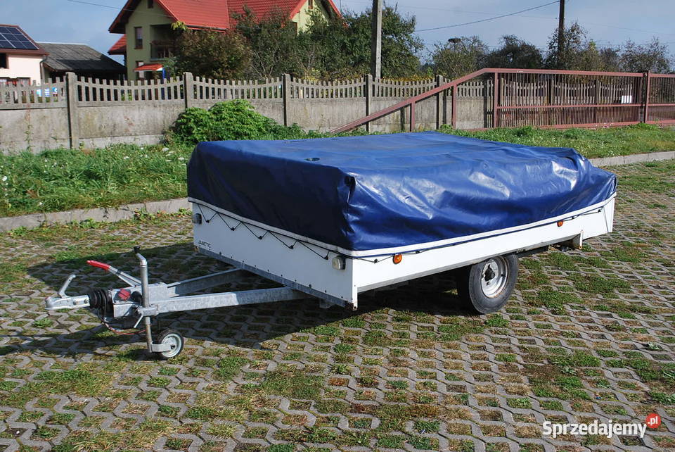 PRZYCZEPA KEMPINGOWA NAMIOTOWA JAMET JAMETIC VAT marża mazowieckie Grzebowilk