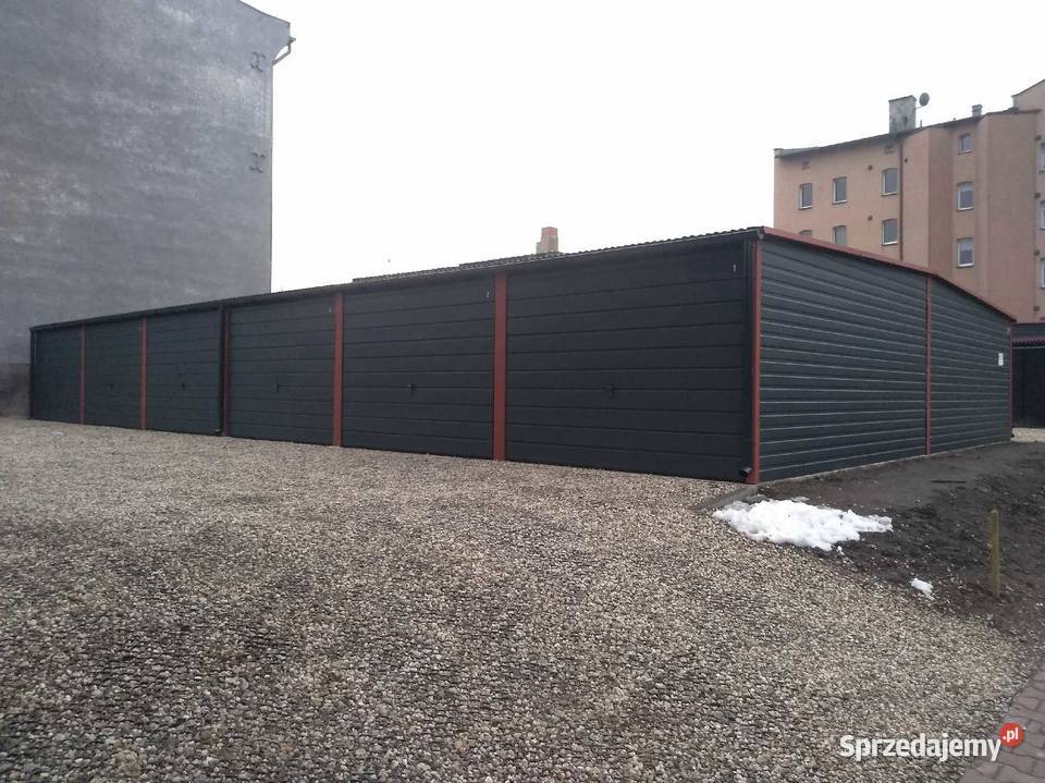 Ciąg garaży na wymiar producent Zabrze