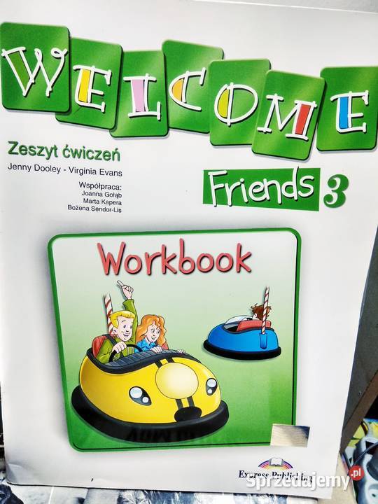 Welcome friends 3 workbook Warszawa sprzedam