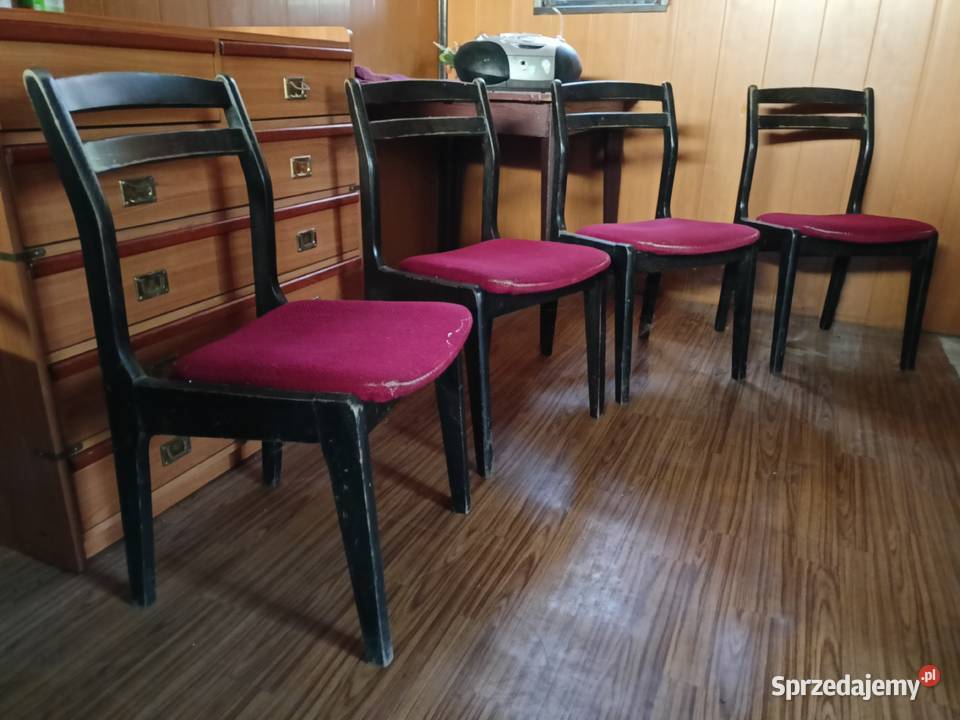 Krzesła PRL Rzeszów