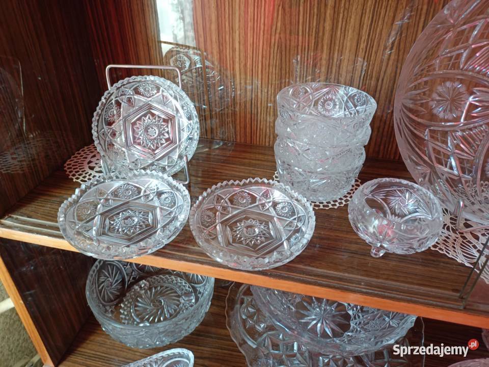 Zestaw kryształów z czasów PRL w sumie 37 śląskie Będzin