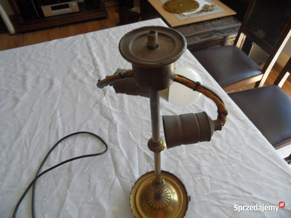 Zabytkowa lampa secesyjna elektryczna Lublin sprzedam
