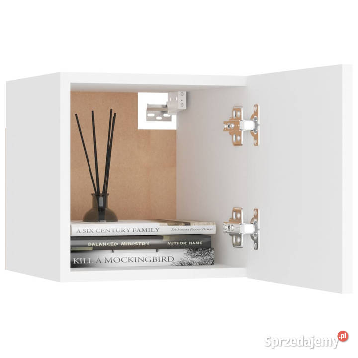 Szafka nocna biała 305x30x30 materiał Warszawa sprzedam