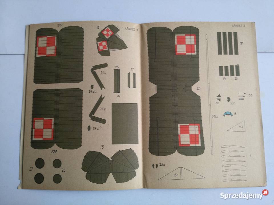 Mały Modelarz 111981 Samolot myśliwski Ansaldo