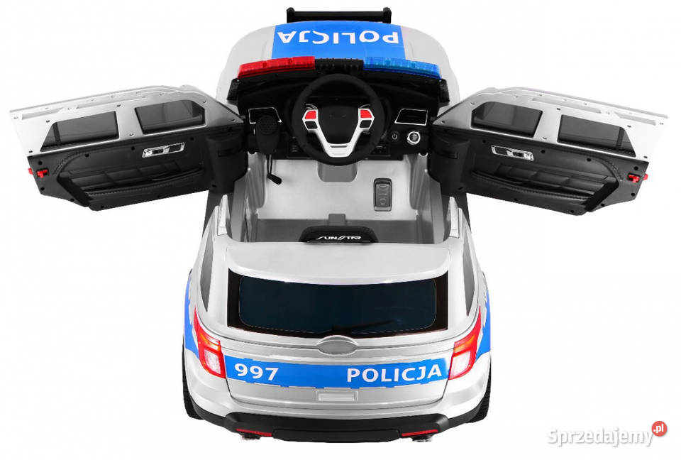 Samochód na akumulator SUV Policja auto dzieci Pojazdy elektryczne i spalinowe