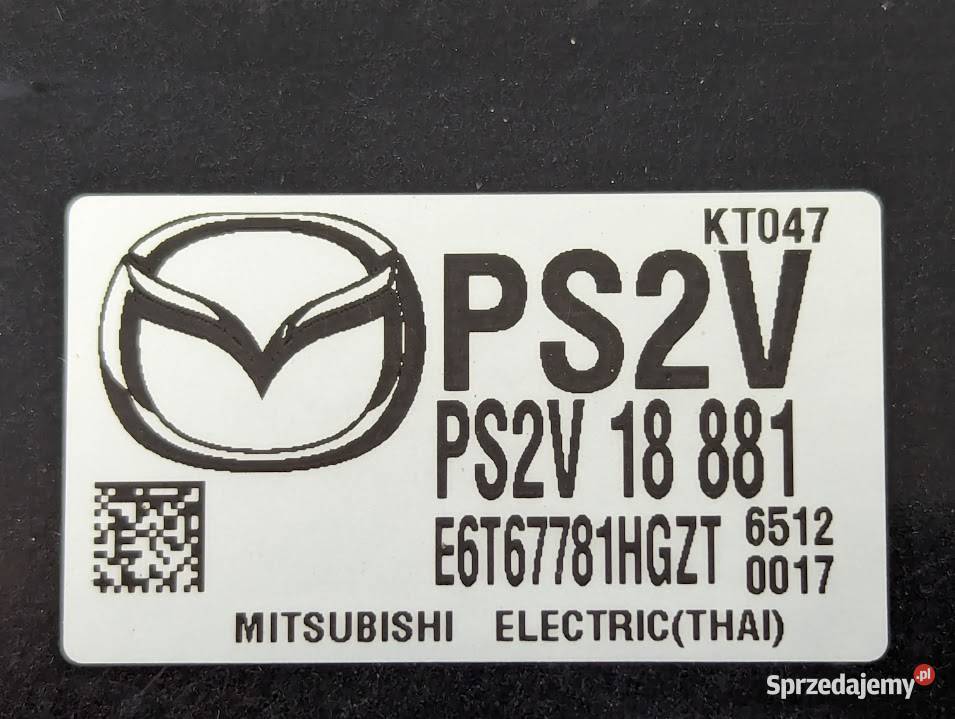 STEROWNIK KOMPUTER MODUŁ SILNIKA ECU MAZDA CX3 Pozostałe Białystok sprzedam