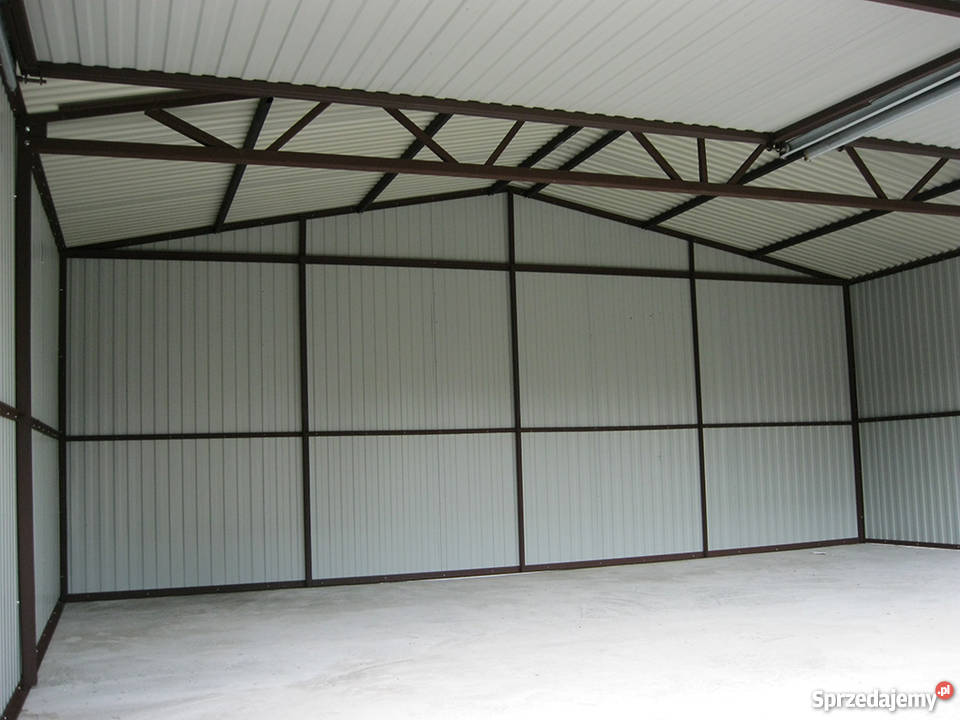 Garaże blaszane 6x5 RAL KujawskoPomor dowóz i blacha Bydgoszcz sprzedam