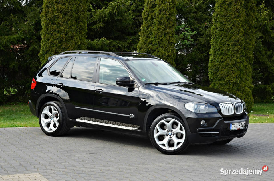 BMW X5 30D 235 Opłacony Super Stan E70 20062013 wielofunkcyjna kierownica Ostrów Mazowiecka