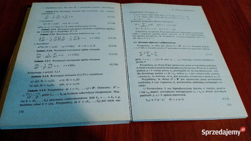 Wstęp do analizy algebraicznej i jej zastosowań ISBN 832040133X