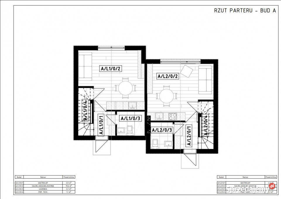 Mieszkanie 48m2 3 pok Jantar Orzechowa pomorskie