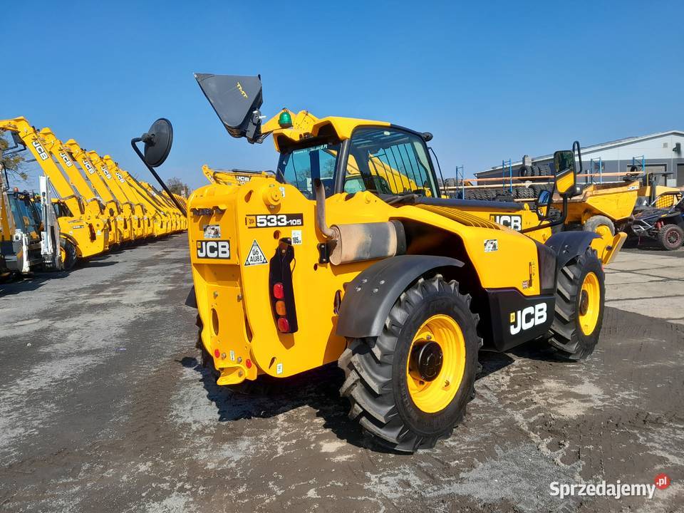 JCB 533105 2018R ŁADOWARKA TELESKOPOWA 535125 Rok produkcji 2018 wielkopolskie Krotoszyn