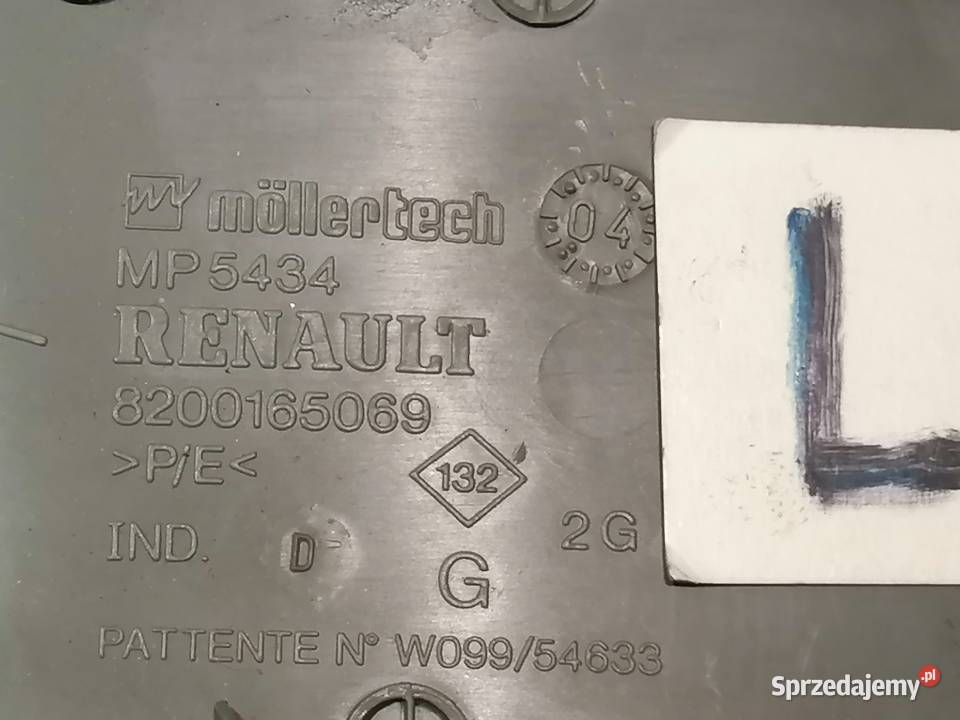 listwa wewnętrzna nadkole tył 8200156069070 osobowe łódzkie Piotrków Trybunalski sprzedam