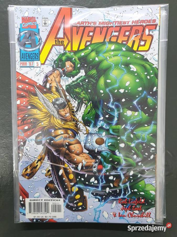 The Avengers Earths Mightest Heroes 5 komiksów Amerykańskie sprzedam