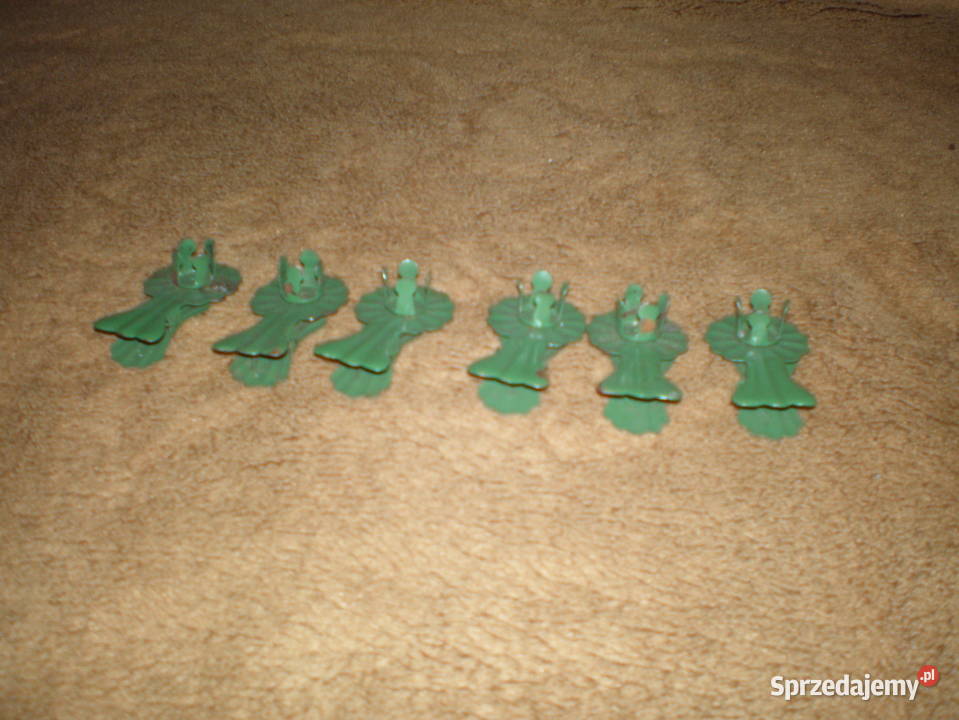 Sprzedam klipsy na choinke do świeczek używane śląskie Piekary Śląskie sprzedam