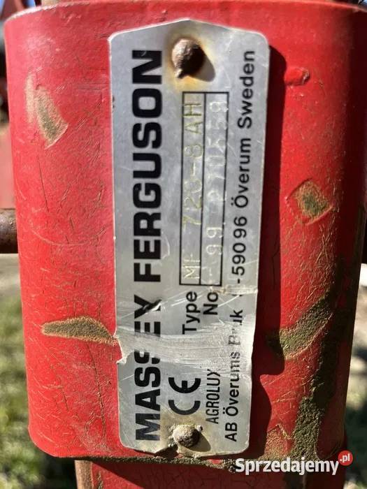 Pług Massey Ferguson overum 8 skib nie lemken Pługi Pobiedziska