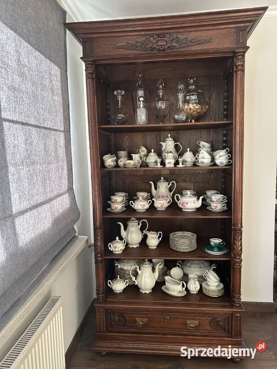 Dębowa biblioteka stara łódzkie Łódź