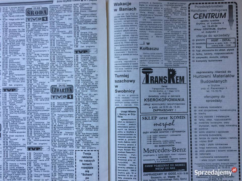 466 Tygodnik Echo Gryfina I Okolic Szczecin