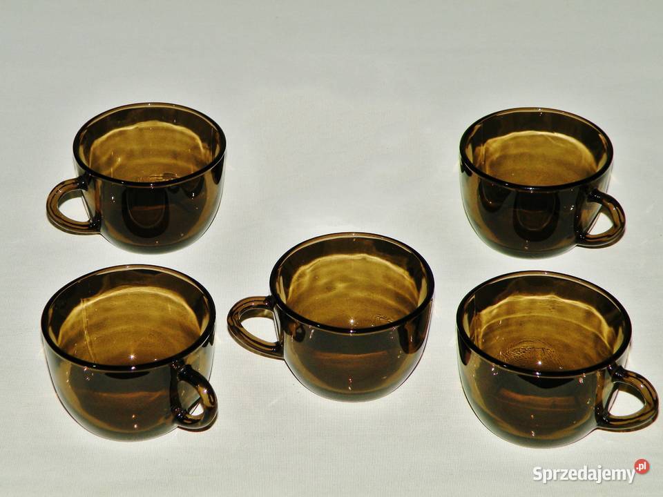 Filiżanki mocca Vereco France 5 sztuk 77 x 55 Bydgoszcz