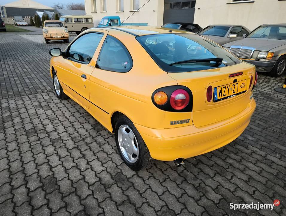 Renault Mgane I Coup 16e 1996 Youngtimer z 1598cm3 Megane Zgierz