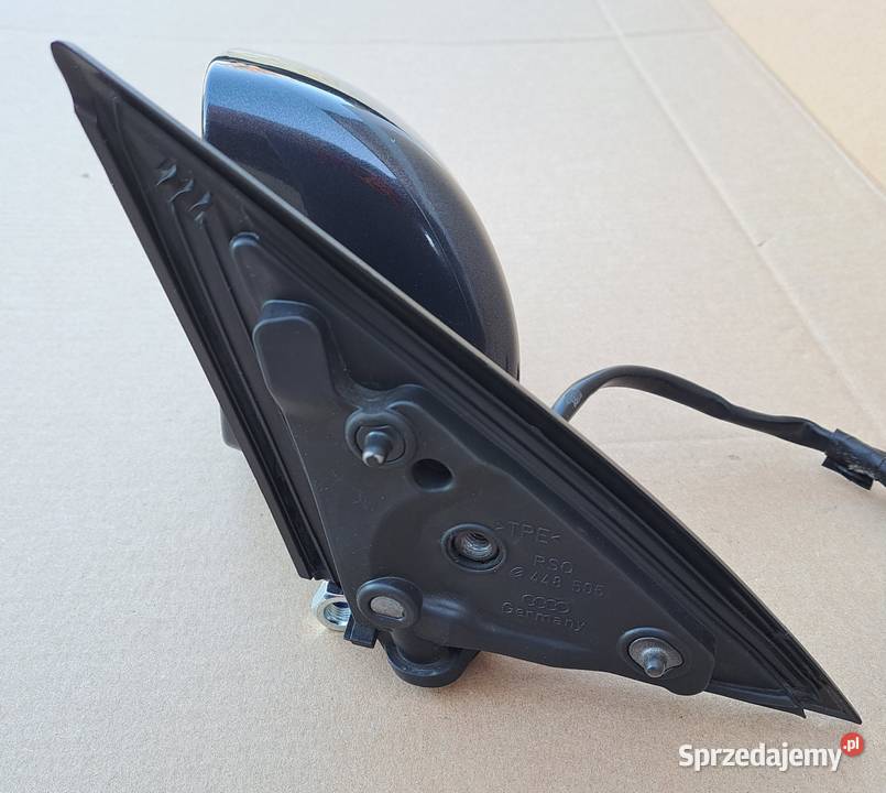 Lusterko zewnętrzne lewe Audi A6 C6 7 PIN LZ7Q Mielęcin