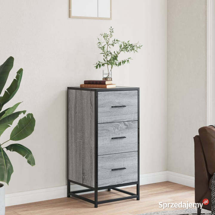 Szafka szary dąb sonoma 355x35x76 materiał Warszawa