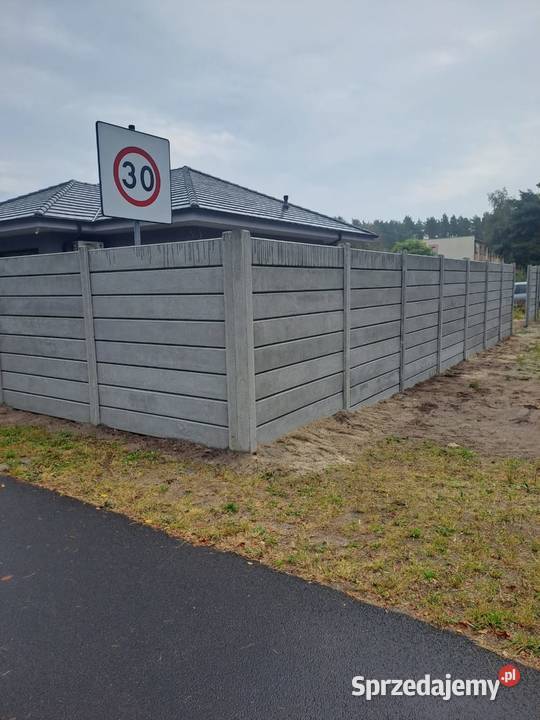 Markowe ogrodzenia betonowe Producent Żary