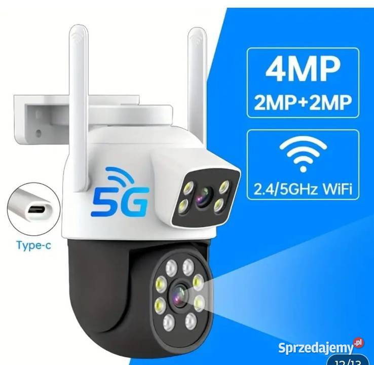 Kamera Bezprzewodowa 245G WiFi z Podwójnym Pozostałe Zielonki