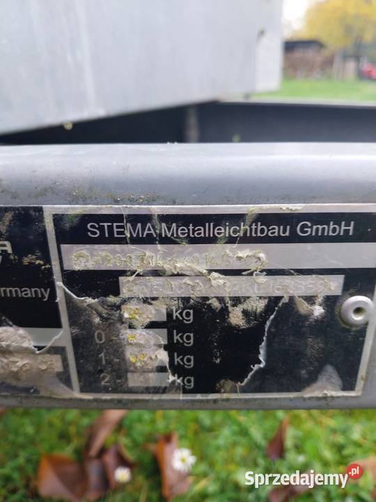 Przyczepka STEMA przyczepa samochodowa Zielona Góra